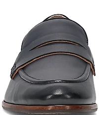 Frye Faith Leather Penny Loafers