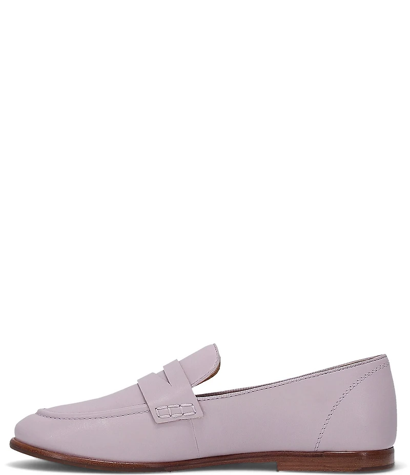 Frye Faith Leather Penny Loafers