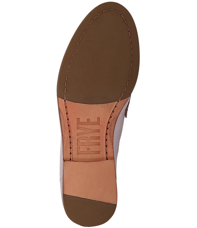 Frye Faith Leather Penny Loafers