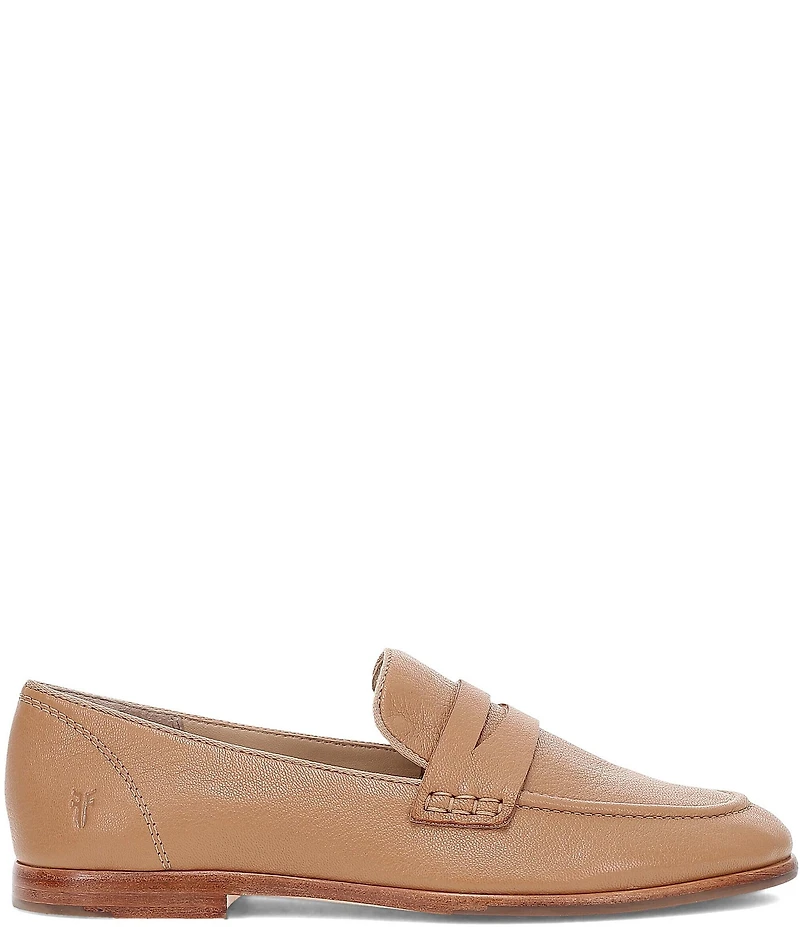 Frye Faith Leather Penny Loafers