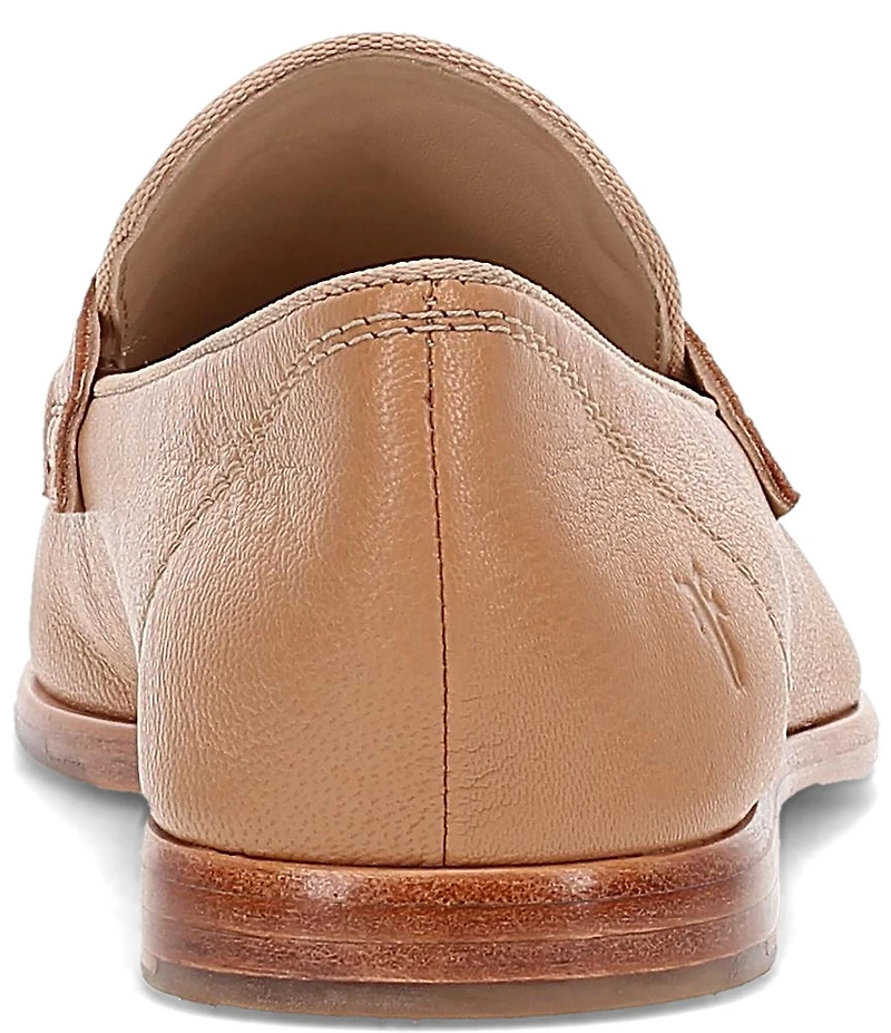 Frye Faith Leather Penny Loafers
