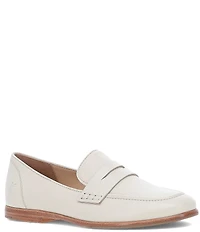 Frye Faith Leather Penny Loafers