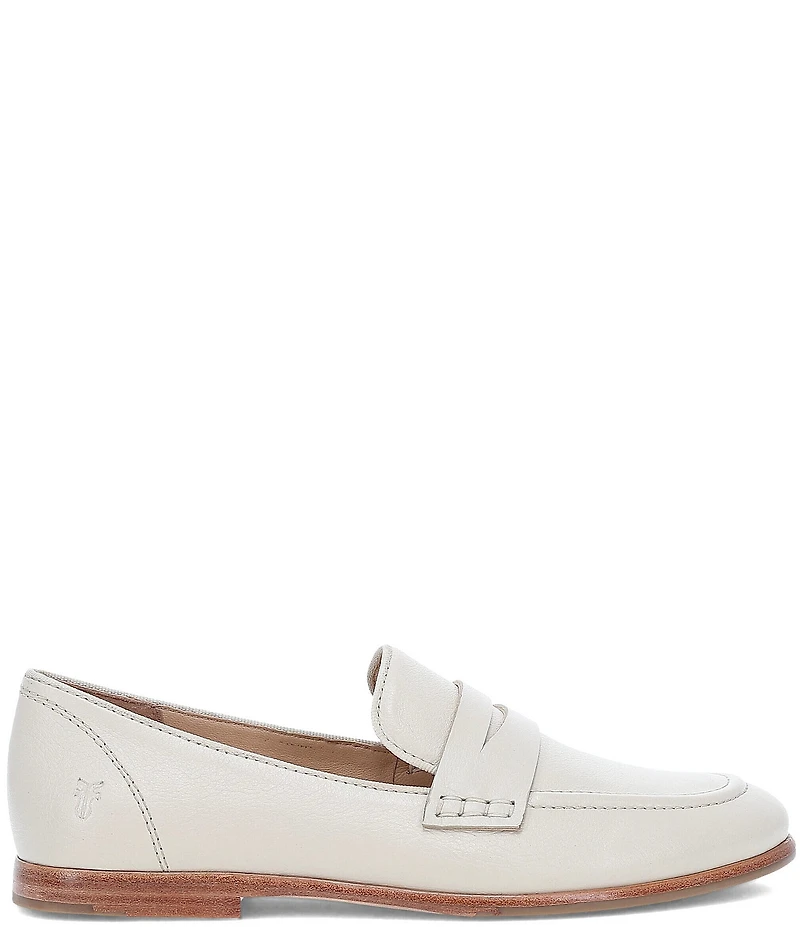 Frye Faith Leather Penny Loafers