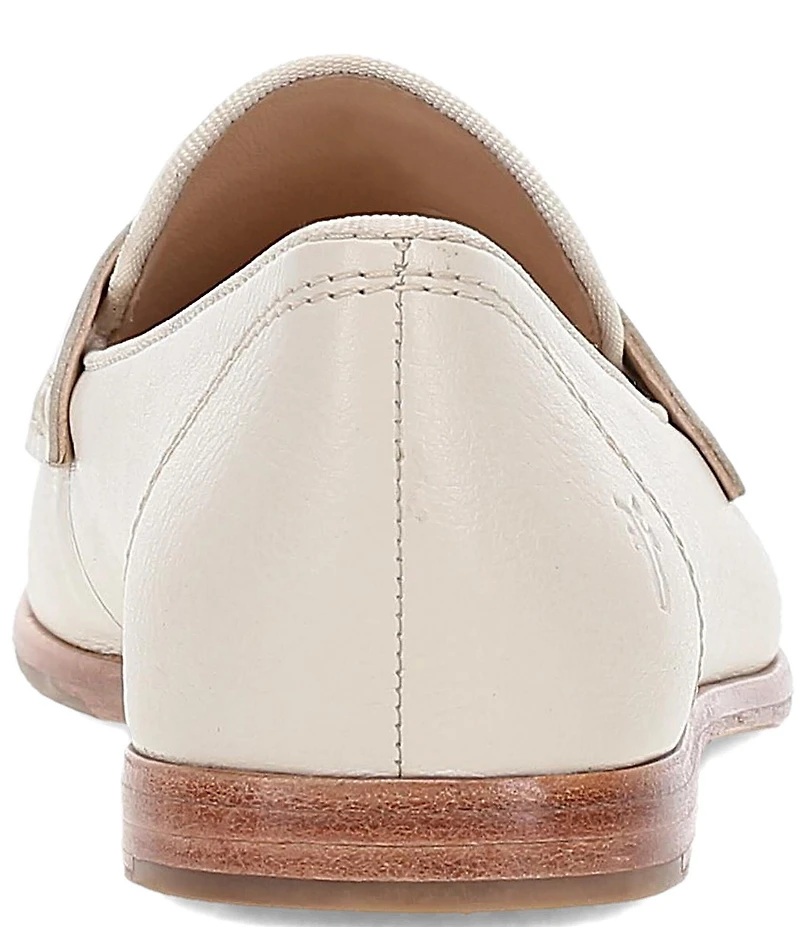 Frye Faith Leather Penny Loafers