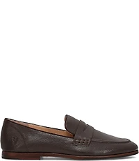 Frye Faith Leather Penny Loafers