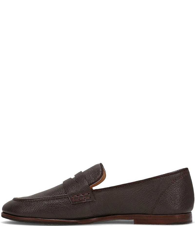 Frye Faith Leather Penny Loafers