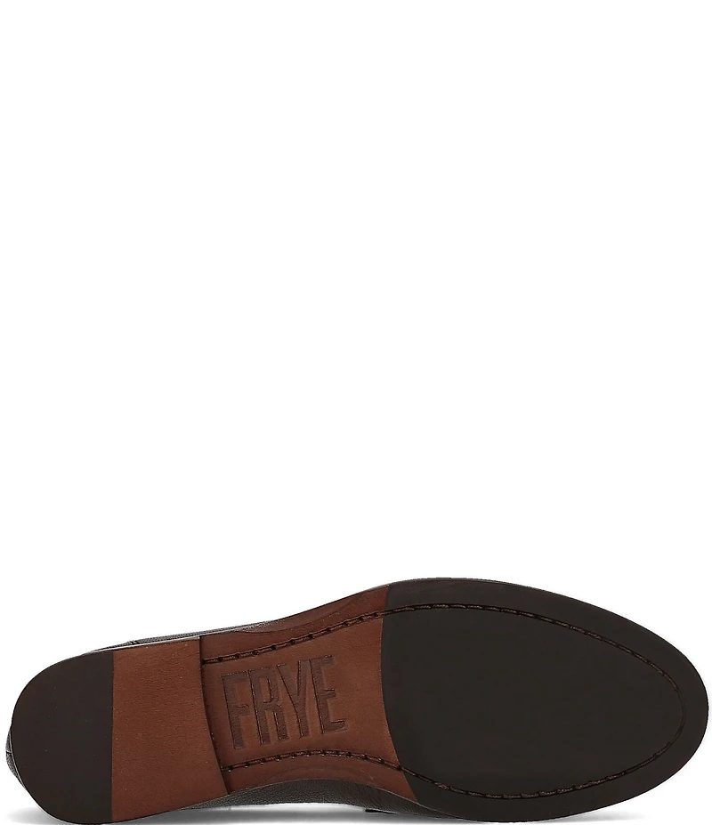 Frye Faith Leather Penny Loafers