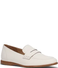 Frye Faith Leather Penny Loafers