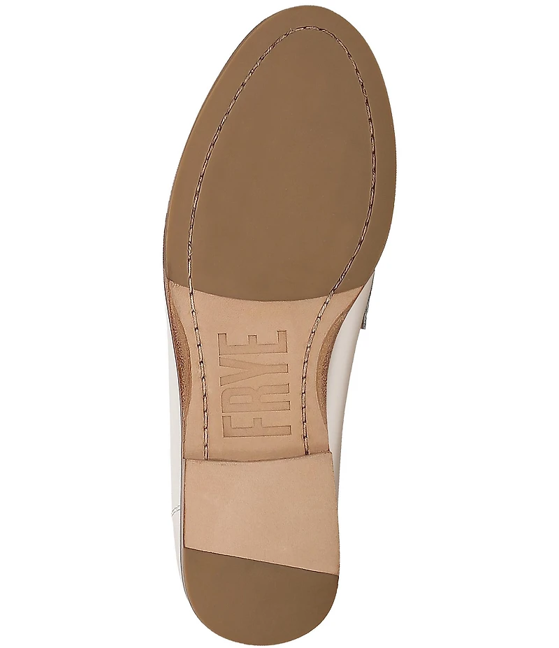 Frye Faith Leather Penny Loafers