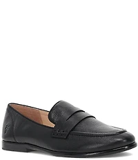 Frye Faith Leather Penny Loafers