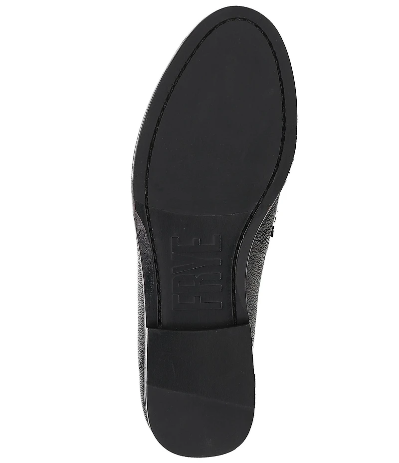 Frye Faith Leather Penny Loafers