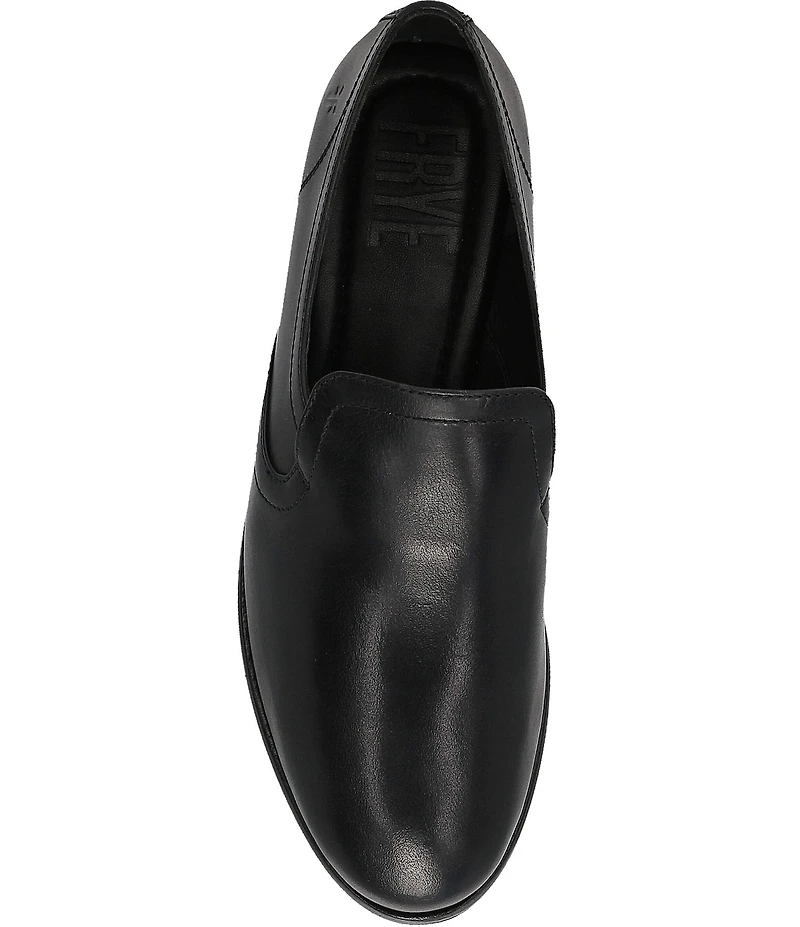 Frye Faith Leather Slip On Flats