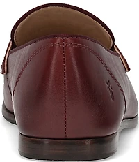 Frye Faith Leather Slip On Loafers