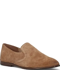 Frye Faith Suede Slip On Loafers
