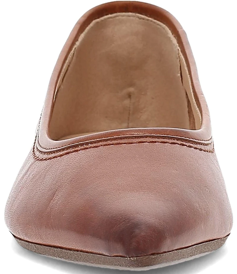 Frye Heather Leather Ballet Flats