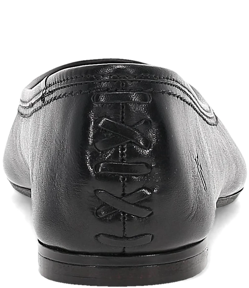 Frye Heather Leather Ballet Flats