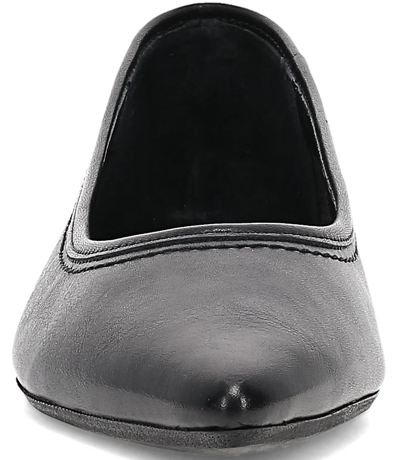 Frye Heather Leather Ballet Flats