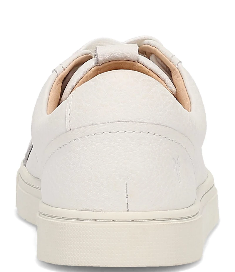 Frye Ivy Court Low Lace Moc-Toe Leather Sneakers