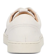 Frye Ivy Court Low Lace Moc-Toe Leather Sneakers