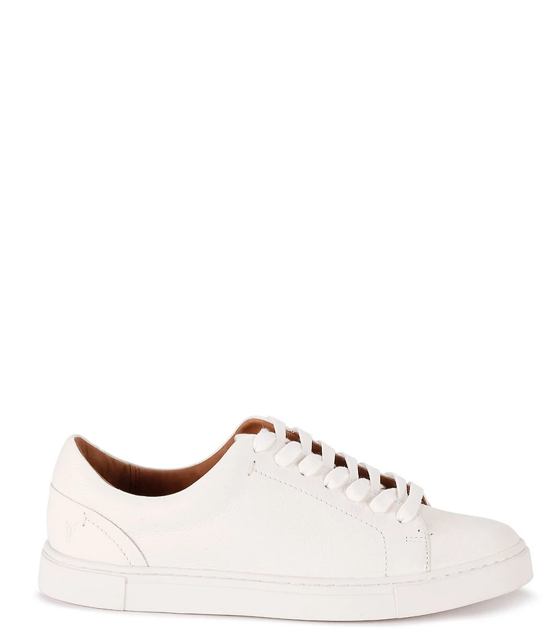 Frye Ivy Leather Lace Up Sneakers