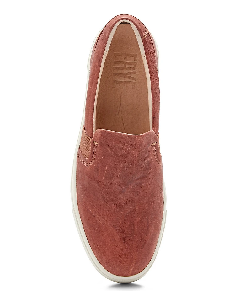 Frye Ivy Slip On Leather Sneakers