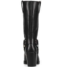 Frye Jean Leather O-Ring Harness Hardware Tall Boots