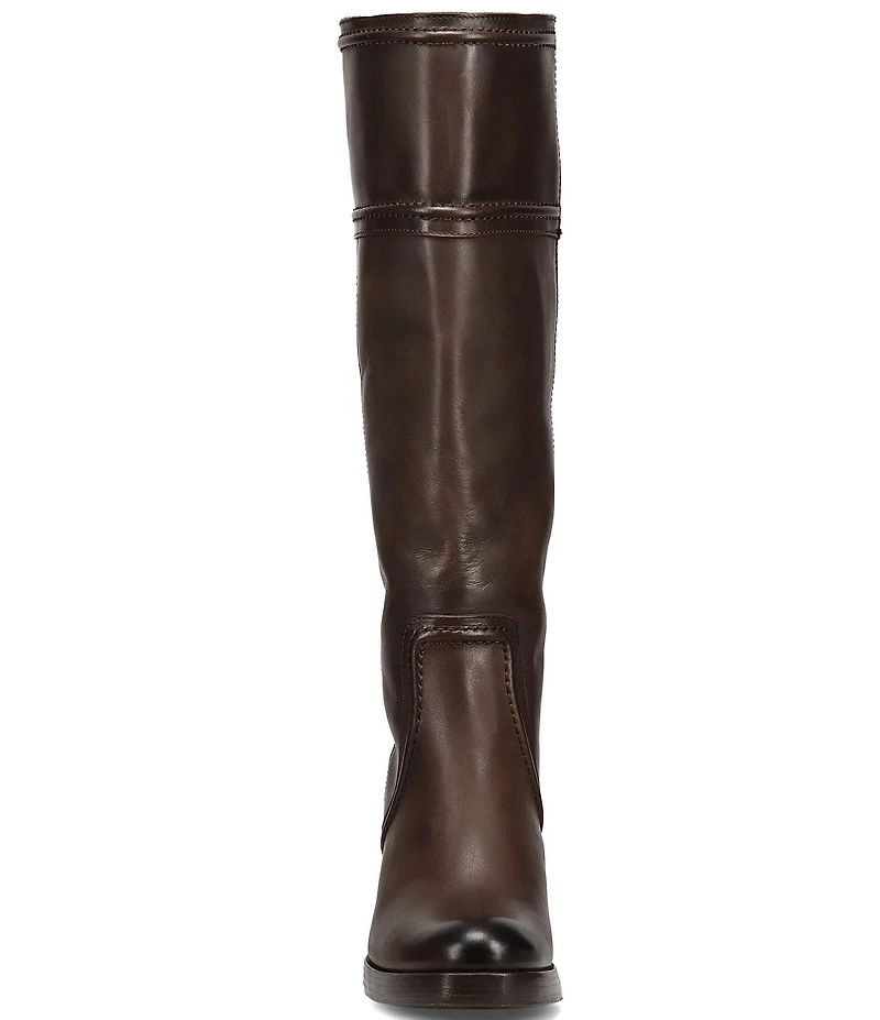 Frye Jean Leather Tall Pull On Boots
