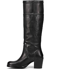 Frye Jean Leather Tall Pull On Boots