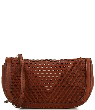 Frye Jennie Woven Wallet Crossbody Vag