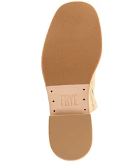 Frye Kate Leather Square Toe Block Heel Mules