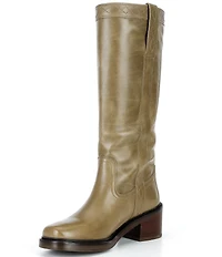 Frye Kate Pull On Tall Leather Boots