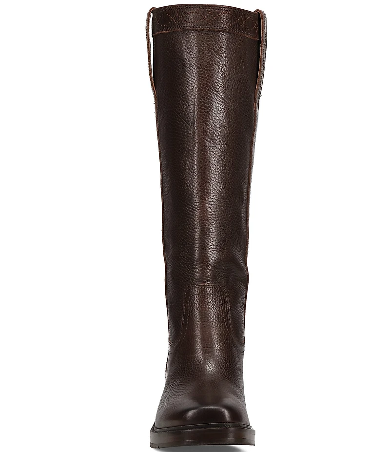Frye Kate Tumbled Leather Riding Boots