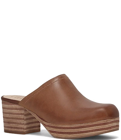 Frye Leather Campus Clogs