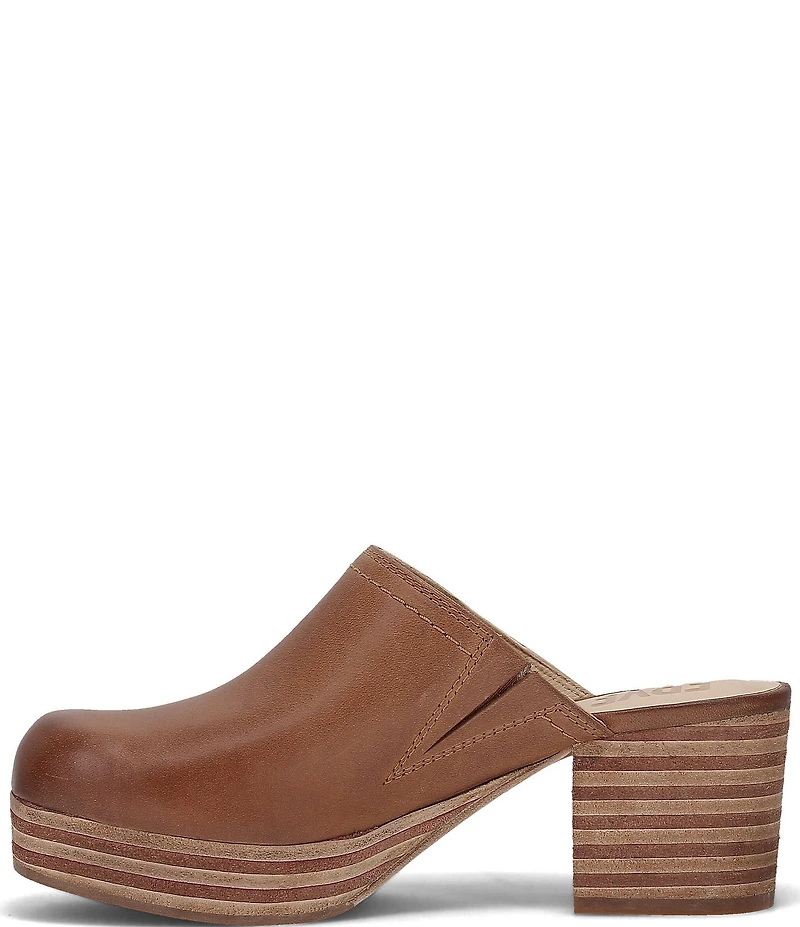 Frye Leather Campus Clogs