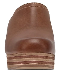 Frye Leather Campus Clogs