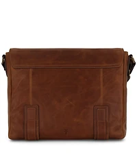 Frye Logan Leather Messenger Bag