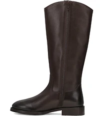 Frye Melissa Button Leather Tall Inside Zip Boots