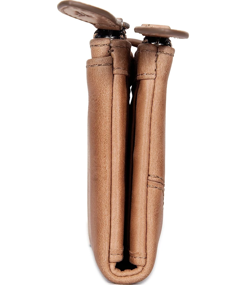 Frye Melissa Double Zip Wallet