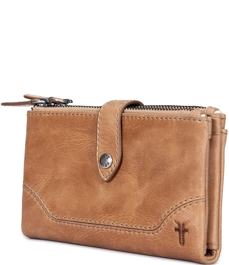 Frye Melissa Double Zip Wallet
