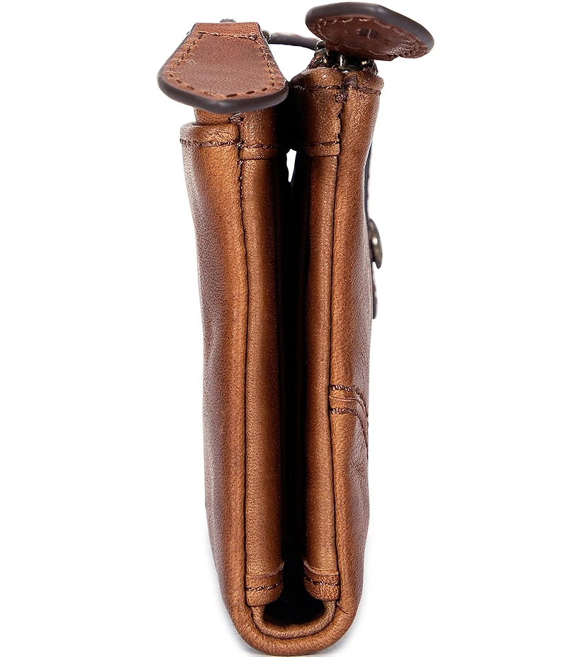 Frye Melissa Double Zip Wallet