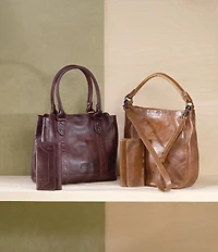 Frye Melissa Genuine Leather Slouchy Hobo Shoulder Bag