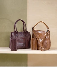 Frye Melissa Genuine Leather Slouchy Hobo Shoulder Bag