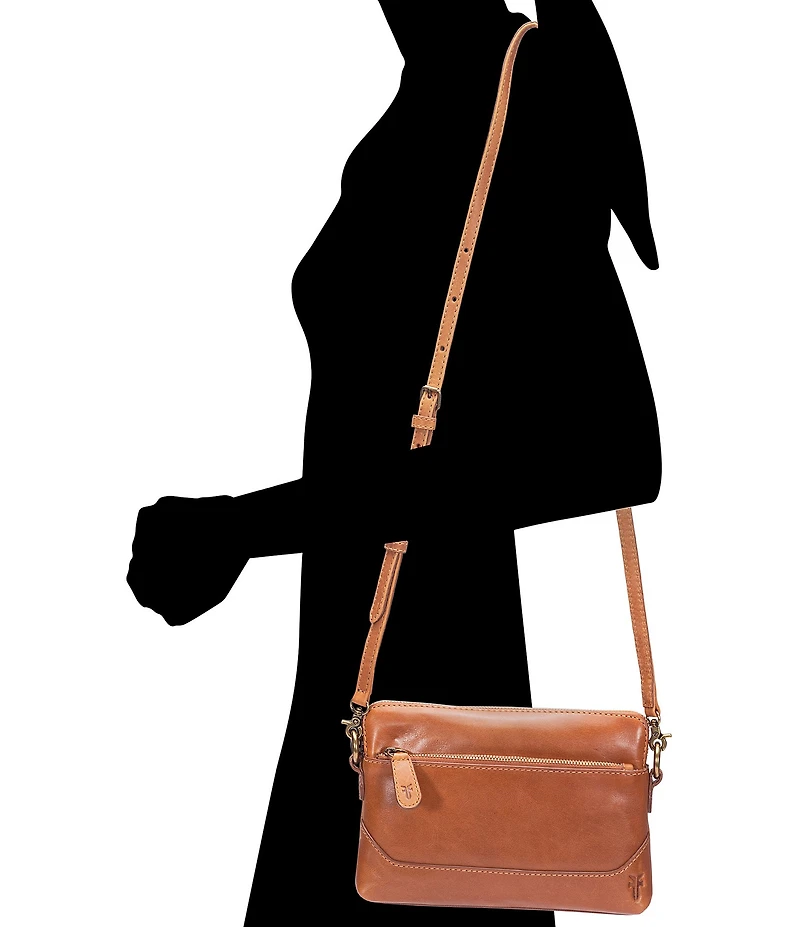 Frye Melissa Leather Crossbody Bag
