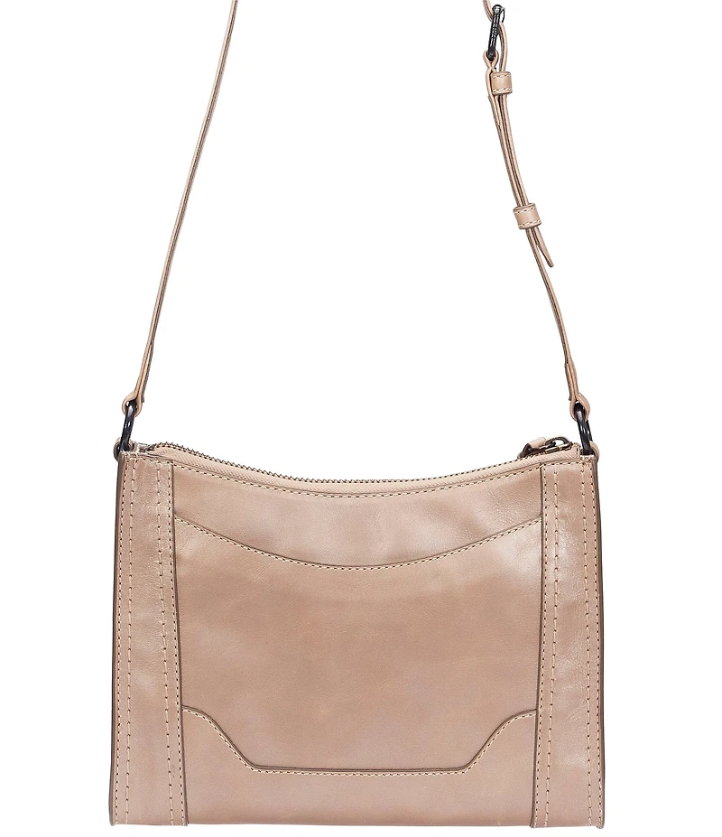 Frye Melissa Leather Zip Crossbody Bag