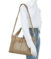 Frye Melissa Medium Leather Satchel Bag