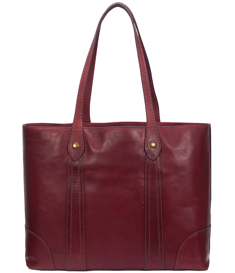 Frye Melissa Washed Leather Shopper Tote Bag