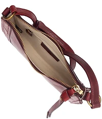 Frye Melissa Zip Leather Crossbody Bag