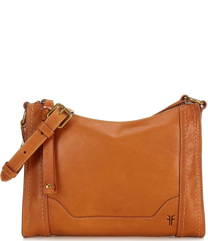 Frye Melissa Zip Leather Crossbody Bag