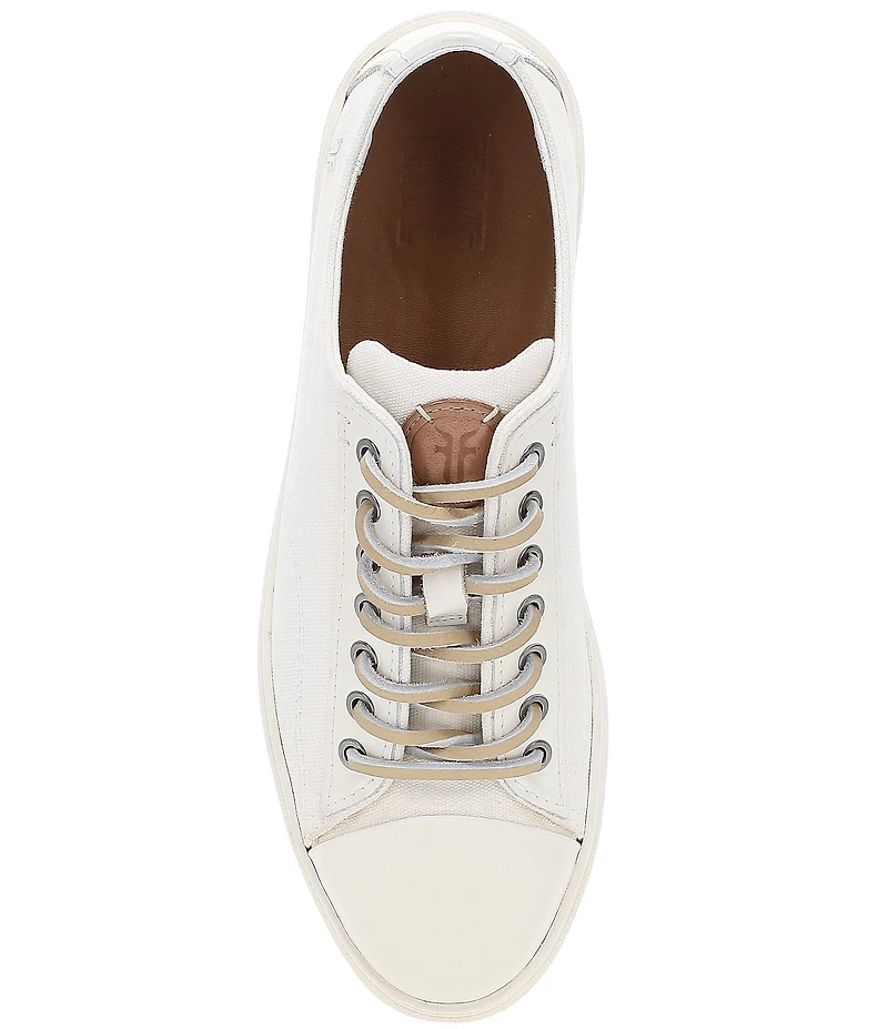 Frye Men's Astor Canvas Cap-Toe Sneakers