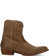 Frye Men's Austin Oiled Suede Inside Zip Western Boots